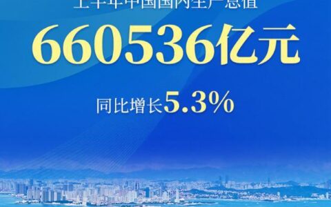 权威数读丨这四句话，准确解读上半年经济5.3%内涵